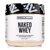Vanilla Whey Protein Powder 1lb | Naked Vanilla Whey - 1LB