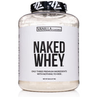 Vanilla Whey Protein Powder | Naked Vanilla Whey - 5LB