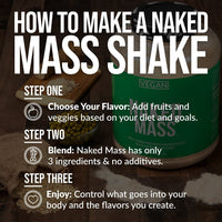 Vegan Weight Gainer Supplement | Naked Vegan Mass - 8LB