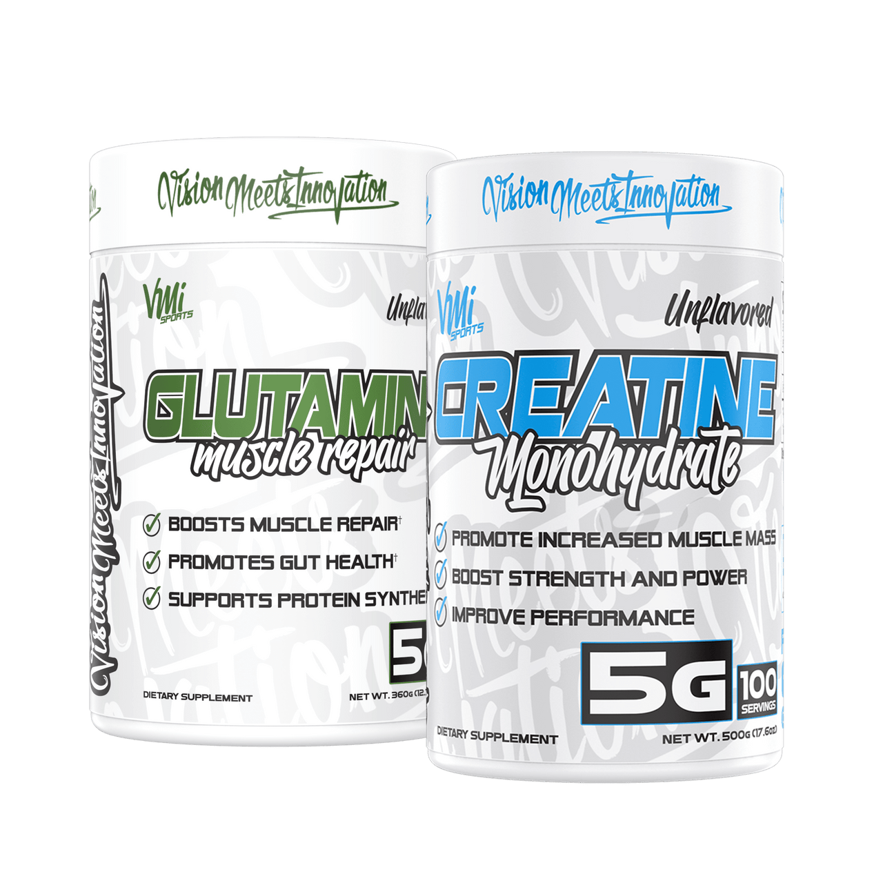 The Essential Stack: Creatine, Glutamine