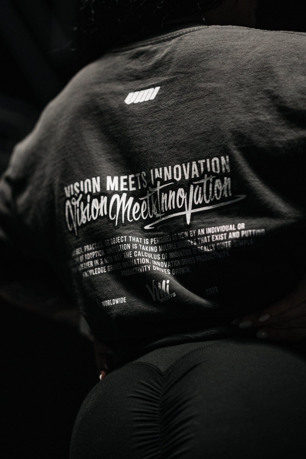 VMI Innovation Oversized Tee Black