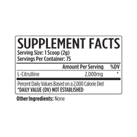 L-Citrulline Pure Pump Powder