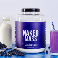 Chocolate Weight Gainer Protein Supplement | Naked Chocolate Mass - 8LB