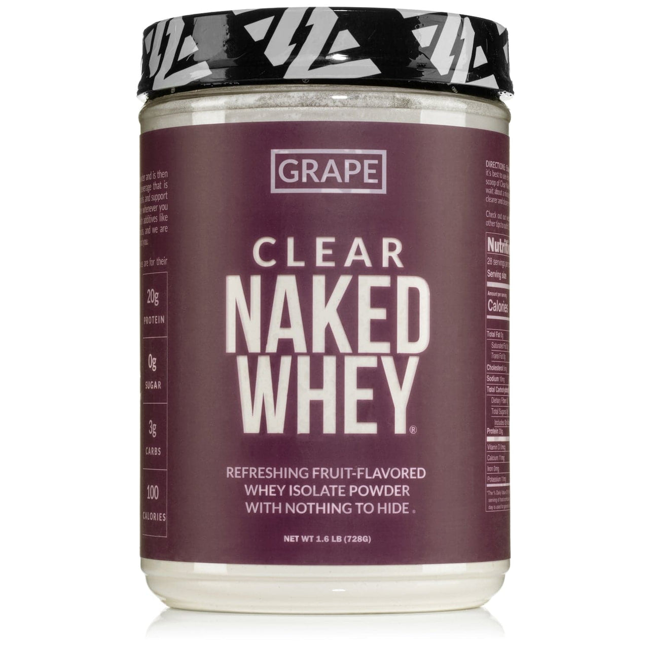 Grape Whey Protein Isolate | Clear Naked Whey