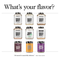 Grass Fed Whey Protein Powder | Naked Whey - 1LB