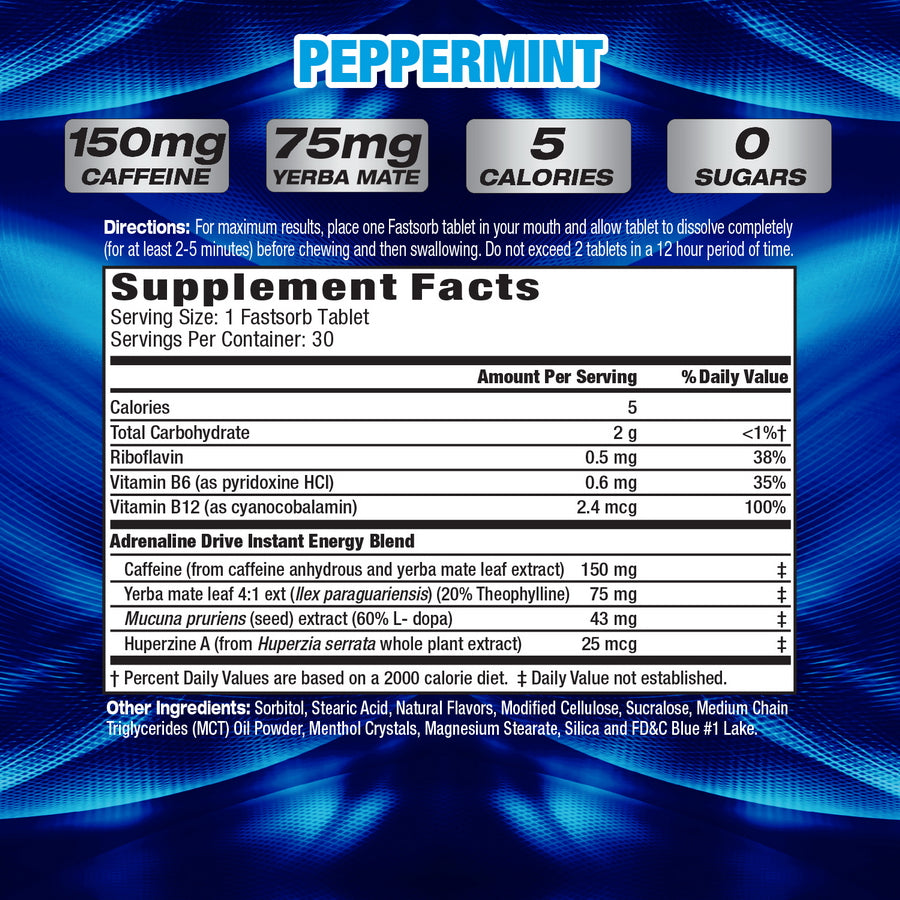Elite: Adrenaline Drive: Fast Acting Energy Mint
