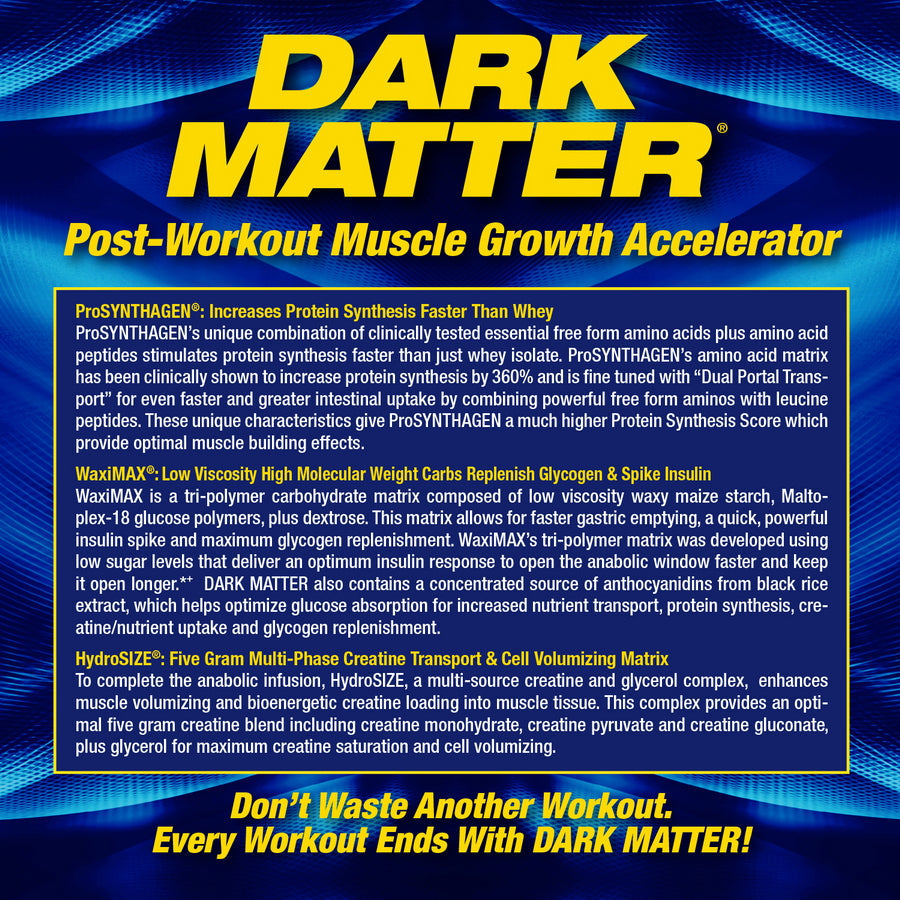 Elite: Dark Matter - The Ultimate Post Workout
