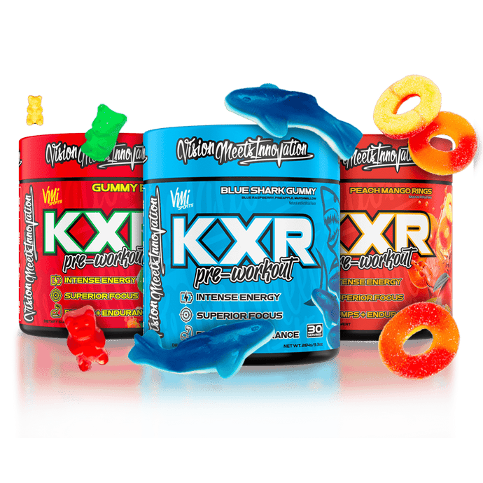 KXR Pre Workout 3 Pack Stack