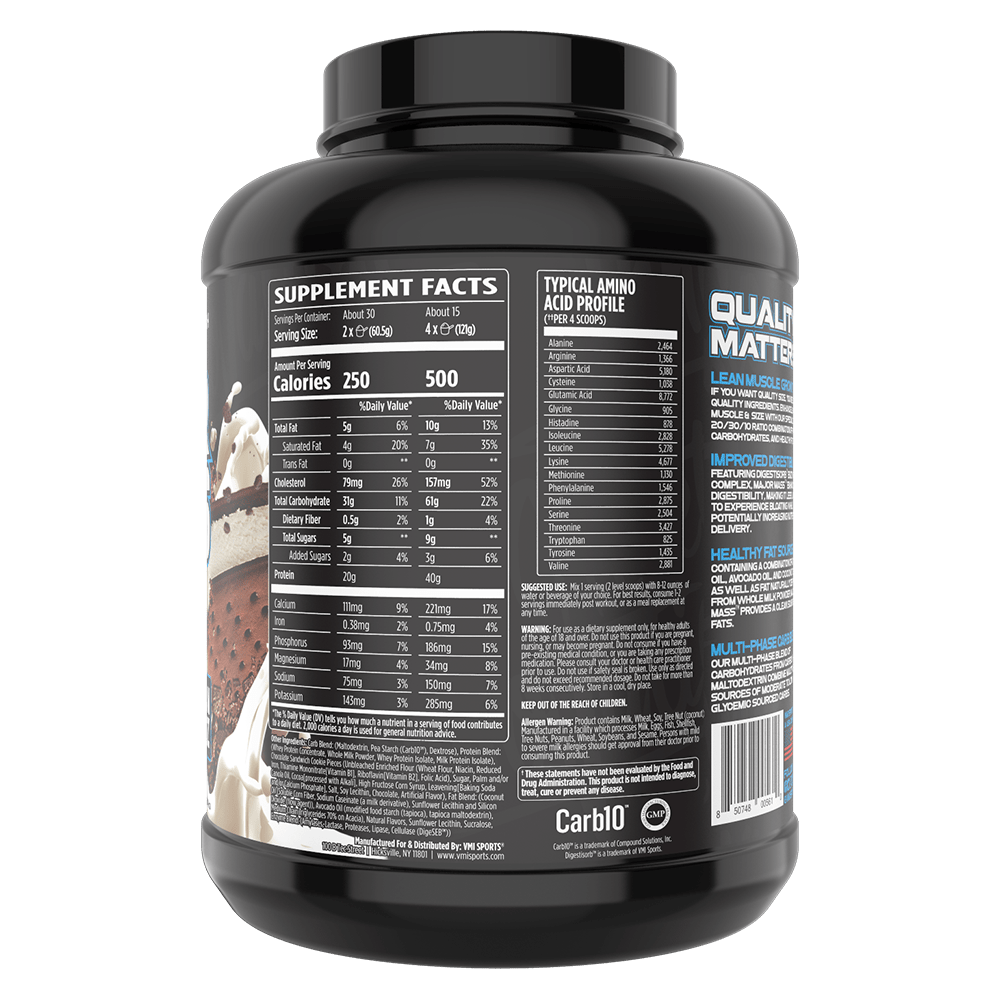 MAJOR MASS™ Lean Mass Gainer