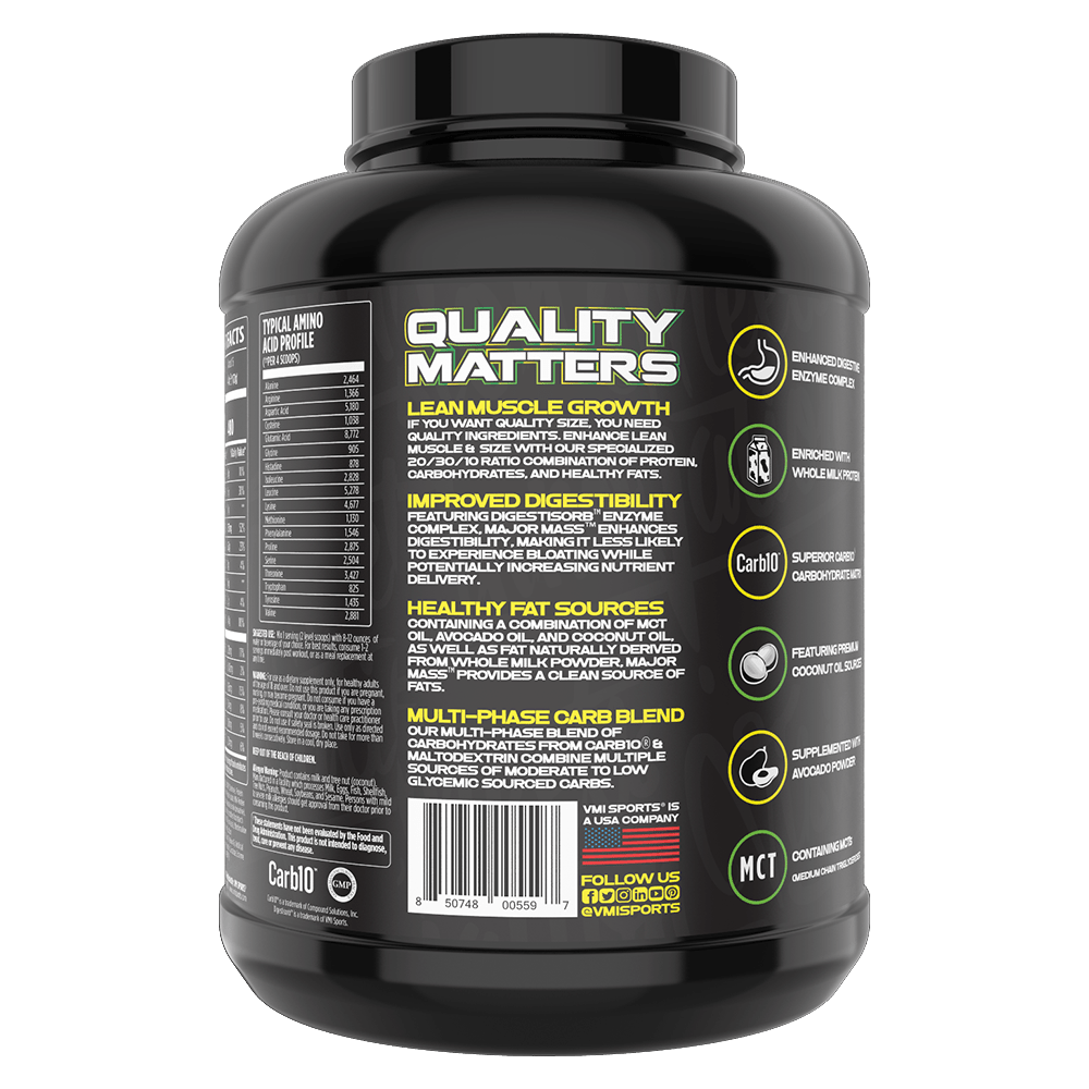 MAJOR MASS™ Lean Mass Gainer