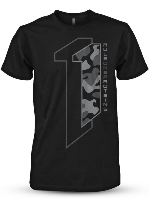 R1 Camo T-Shirt - Black