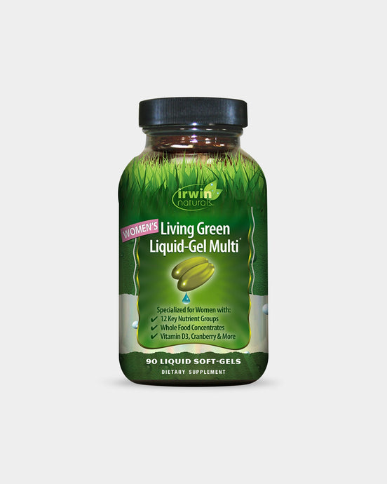 Irwin Naturals Women's Living Green Liquid-Gel Multi