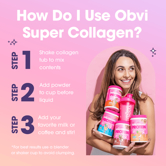 Obvi Super Collagen Protein - 60 Day Supply - DS