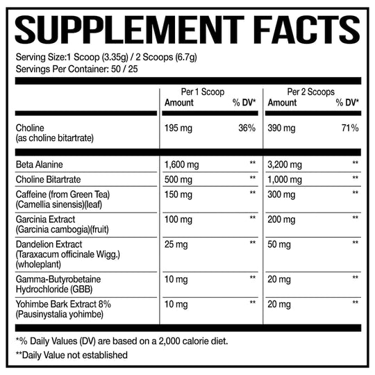 APE SH*T CUTZ THERMOGENIC PRE-WORKOUT
