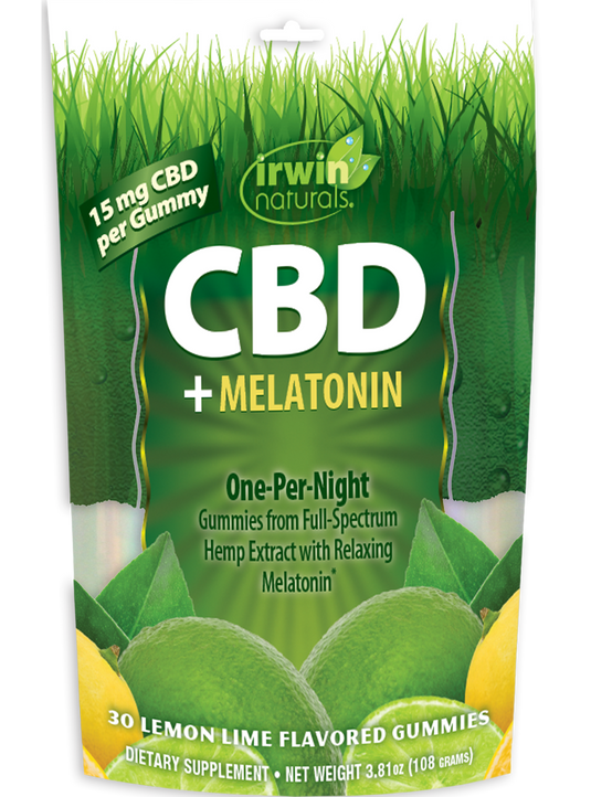 CBD + Melatonin Gummies - 15mg