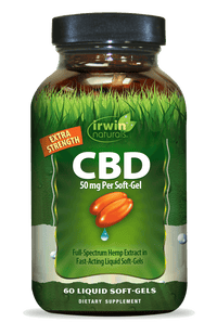 CBD Soft Gels: 50 mg