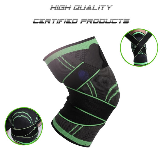 1 Piece Of Sports  Compression Knee Brace Elastic Support Pads