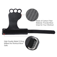 Carbon Gymnastics Hand Grips for Weight Lifting