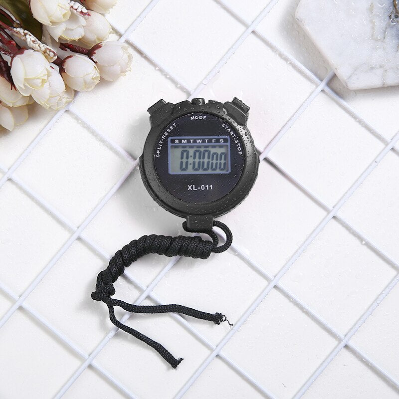 Portable Handheld Digital Display Sports Stop Watch