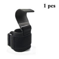 Weight Lifting Hook Grips With Wrist Wraps