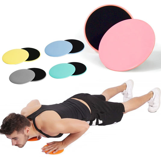 2pcs Gliding Discs Slider Fitness Disc Exercise