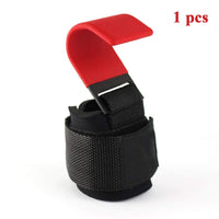 Weight Lifting Hook Grips With Wrist Wraps