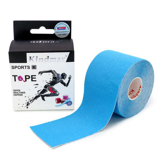 5Cm * 5M Katoen Kinesiologie Tape, Knie Pads Voor Sport Fitness, elastische Atletische Bandage Voor Spier