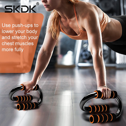 Fitness Push Up Bars Strong Pushup Stands S-Shape