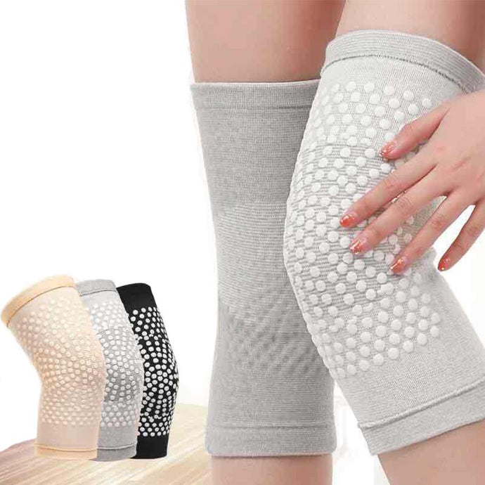 2PCS Self Heating Support Knee Pad Knee Brace Warm for Arthritis Joint Pain Relief Injury Recovery Belt Knee Massager Leg Warmer