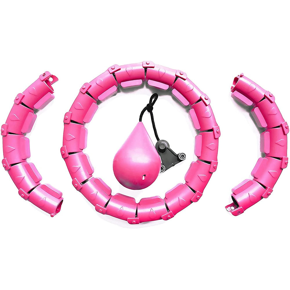 24 Sections Smart Sport Hoops Adjustable Abdominal Thin Waist Exercise