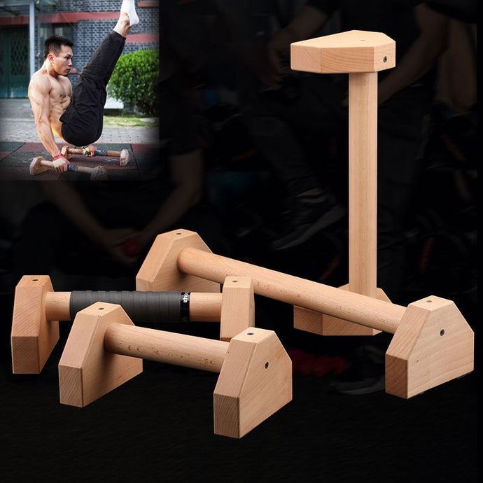 30CM/50CM Wooden Push Ups Stand Portable Home Gym