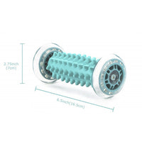 Reflexology Massager 1 Roller 2 Spiky Balls for Deep Tissue Recovery Man Foot Massager Tool Relief Plantar Fasciitis