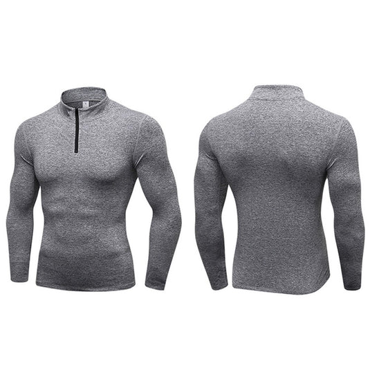 Winter Plus Velvet Pro Men's Fitness Apparel