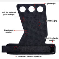 Carbon Gymnastics Hand Grips For Weight Lifting
