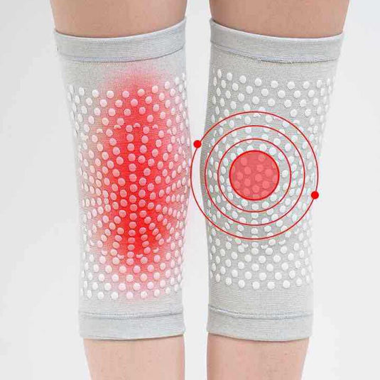 2PCS Self Heating Support Knee Pad Knee Brace Warm for Arthritis Joint Pain Relief Injury Recovery Belt Knee Massager Leg Warmer