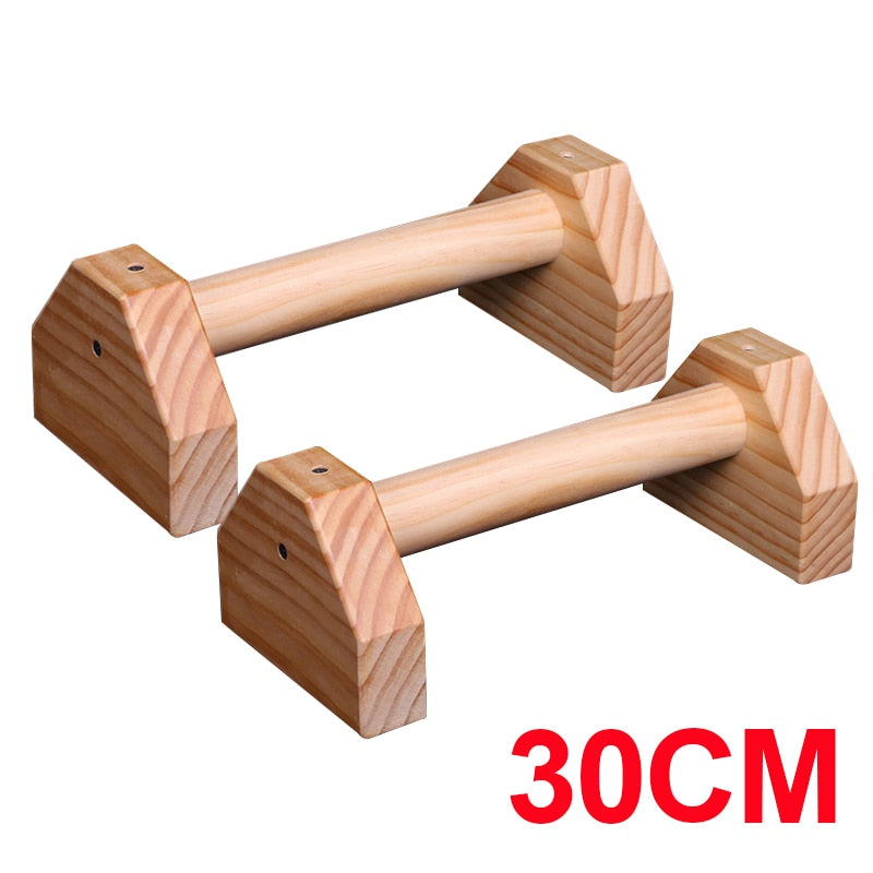 30CM/50CM Wooden Push Ups Stand Portable Home Gym
