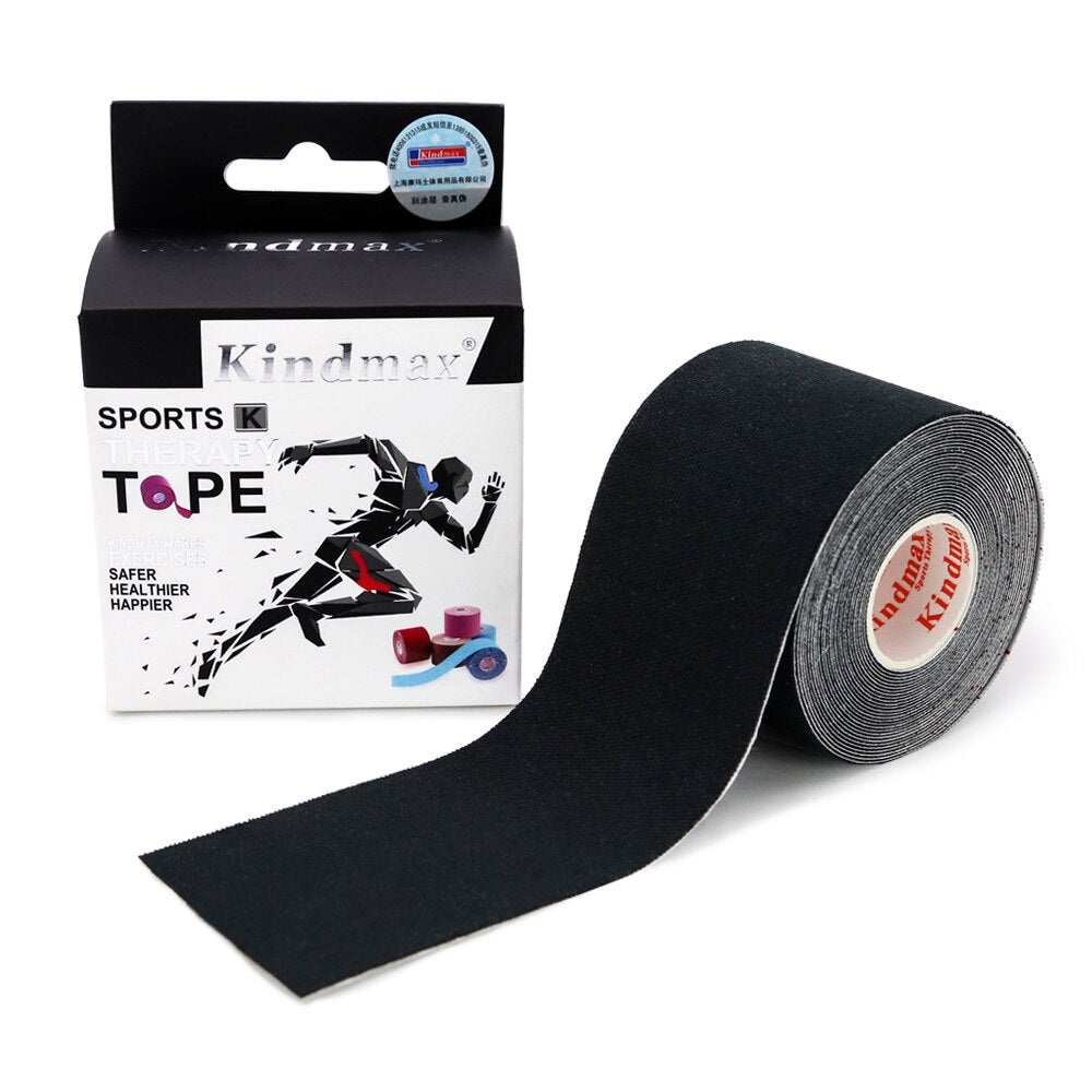 5Cm * 5M Katoen Kinesiologie Tape, Knie Pads Voor Sport Fitness, elastische Atletische Bandage Voor Spier