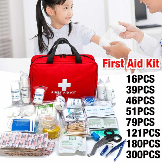 Portable 16-300Pcs Emergency Survival Set First Aid Kit
