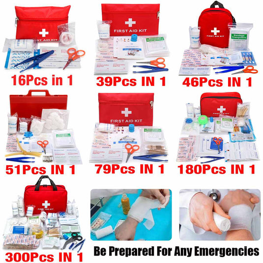 Portable 16-300Pcs Emergency Survival Set First Aid Kit