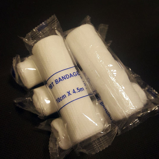 5 rolls/lot 10cmx4.5m PBT Elastic Bandage First Aid Kit