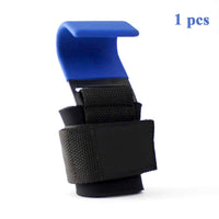 Weight Lifting Hook Grips With Wrist Wraps
