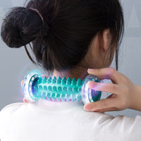 Reflexology Massager 1 Roller 2 Spiky Balls for Deep Tissue Recovery Man Foot Massager Tool Relief Plantar Fasciitis
