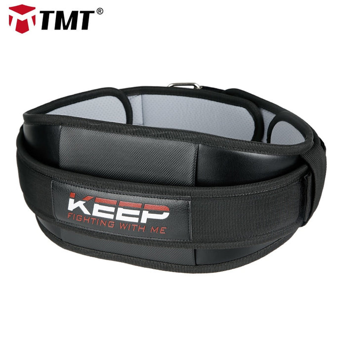 TMT Weight Lifting Waist Back Support Belt Girdle for Gym Weights Fitness Powerlifting Dumbbells Training Lumbar Heavy Workout