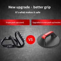 Push Up Bars Rustproof Workout Equipment Rotating Circular