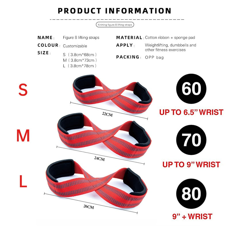 Figure 8 Weight Lifting Straps