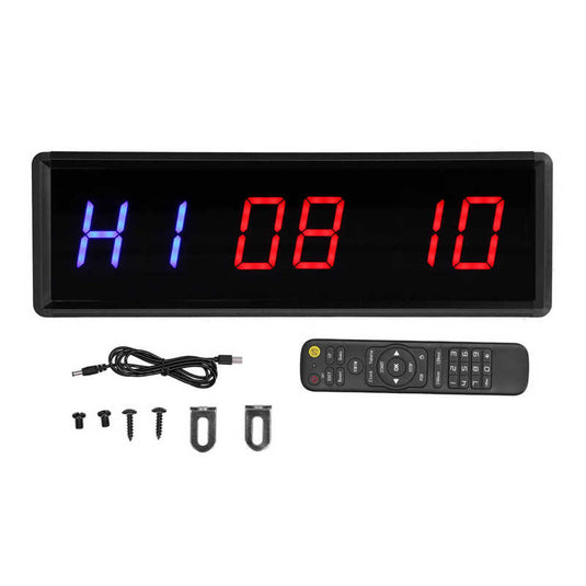 Timer Digital LED Interval Timer Gym Workout Count