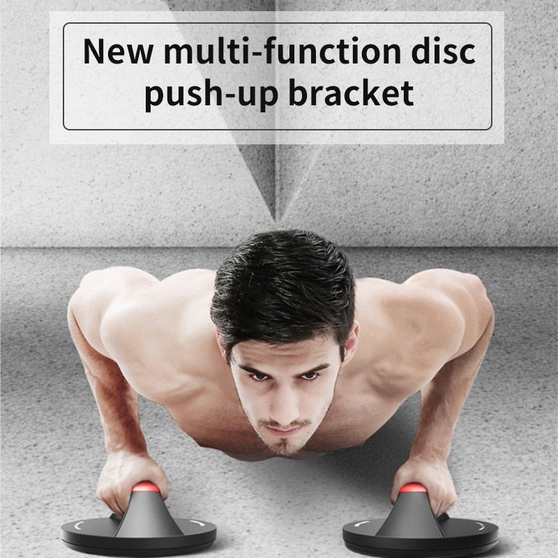 Push Up Bars Rustproof Workout Equipment Rotating Circular