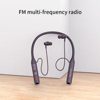 V7 Wireless Bluetooth Earphone TF Card MP3 Player Neckband