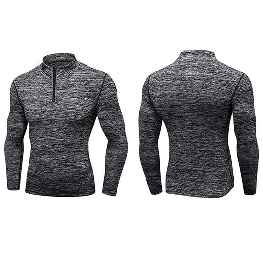 Winter Plus Velvet Pro Men's Fitness Apparel