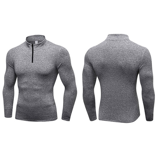 Winter Plus Velvet Pro Men's Fitness Apparel